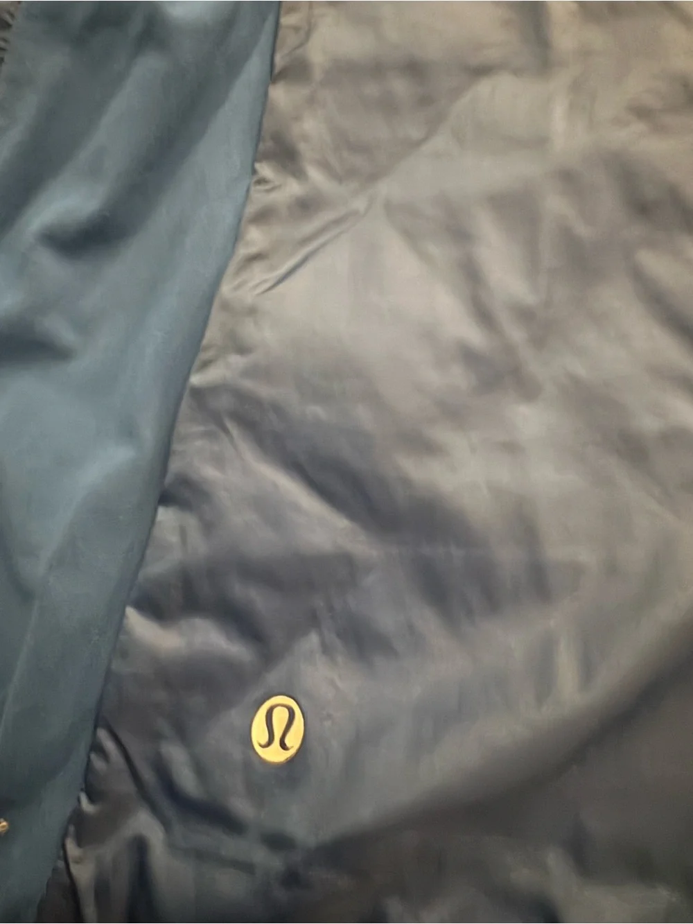 lululemon athletica Navy Blue Quilted Zip Vest